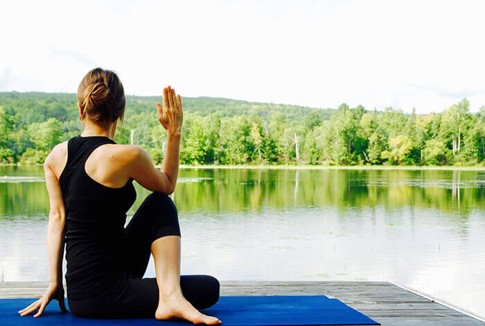 Yoga am See